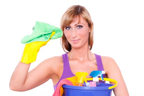 Professional sofa cleaning setup in a W6 home lounge