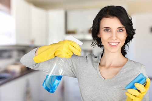 Detailed kitchen and bathroom move in cleaning in W6