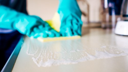 Specialist cleaning for curtains in a W6 living room